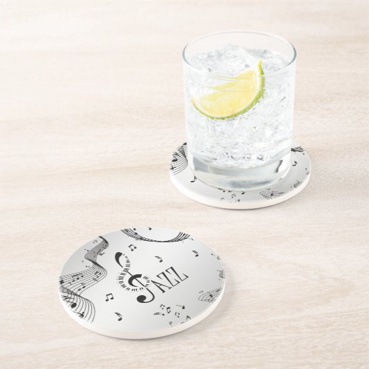 Dessous De Verre En Grès Jazz cool (Côté)