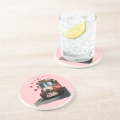 Dessous De Verre En Grès Je Choo-Vous choisis (Côté)