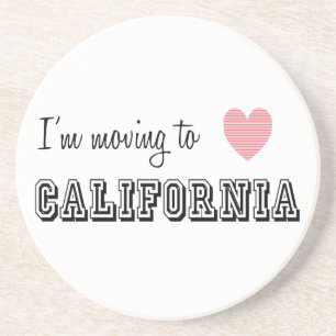 Dessous De Verre En Grès Je déménage en Californie