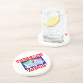 Dessous De Verre En Grès Je jouerais plutôt le bingo-test ! (Côté)