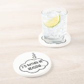 Dessous De Verre En Grès Je préfère lire (Côté)