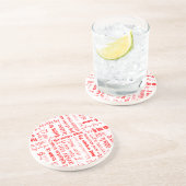 Dessous De Verre En Grès Je T'Aime (Côté)