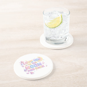 Dessous De Verre En Grès Je t'aime jusqu'à la Lune et Retour – Ourson paste