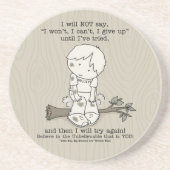 Dessous De Verre En Grès Je vais réessayer (Devant)