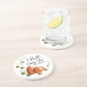 Dessous De Verre En Grès Je Vais Vous Porter (Côté)