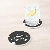 Dessous De Verre En Grès Je vois les orbes-coaster (Côté)