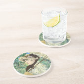 Dessous De Verre En Grès Jeanne (printemps) Edouard Manet (Côté)