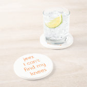 Dessous De Verre En Grès Jeeze, mes genoux (Côté)