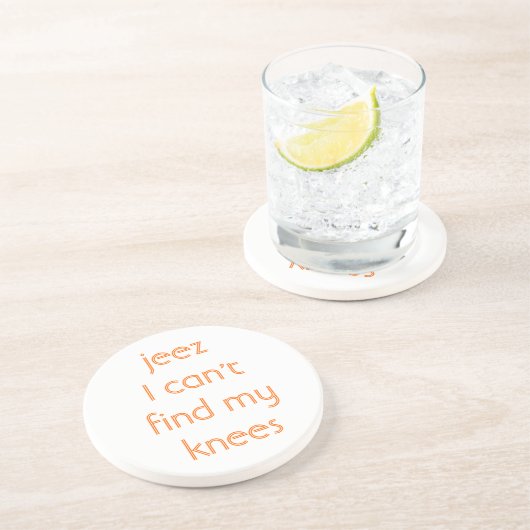 Dessous De Verre En Grès Jeeze, mes genoux (Côté)