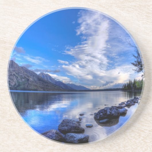 Dessous De Verre En Grès Jenny dans le matin (Devant)