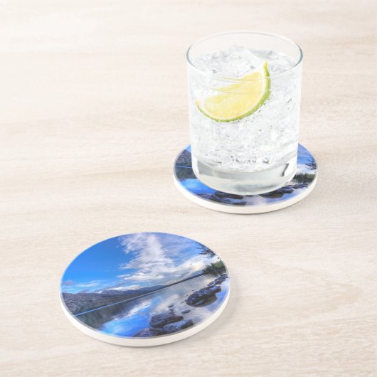 Dessous De Verre En Grès Jenny dans le matin (Côté)