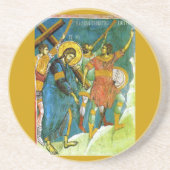 Dessous De Verre En Grès Jésus (Devant)