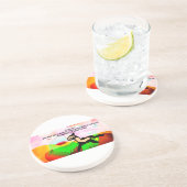 Dessous De Verre En Grès Jésus aime garder (Côté)