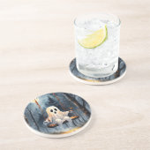 Dessous De Verre En Grès Jeu de fantôme (Côté)