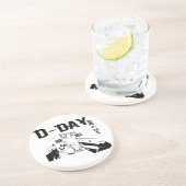 Dessous De Verre En Grès JEUDI 6 juin 1944 (Côté)