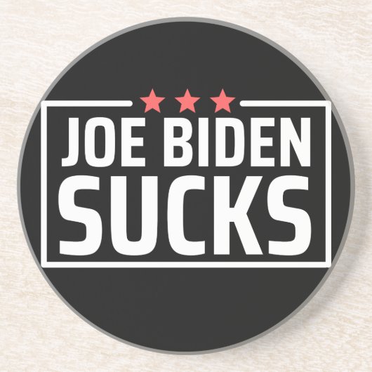 Dessous De Verre En Grès joe Biden Sucks (Devant)