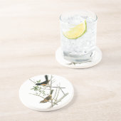 Dessous De Verre En Grès John Audubon Rufous-a dégrossi Towhee (Côté)