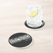 Dessous De Verre En Grès John Lewis - Citation à propos des problèmes (Côté)