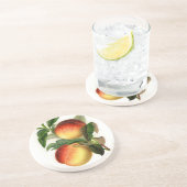 Dessous De Verre En Grès Jolies pêches (Côté)