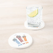 Dessous De Verre En Grès Jote Jump de joie citer drôle (Côté)