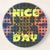 Dessous De Verre En Grès Jour de Nice (Devant)