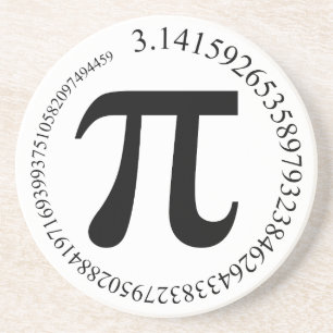 Dessous De Verre En Grès Jour de pi (π)