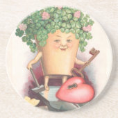 Dessous De Verre En Grès Jour de Saint Patrick (Devant)