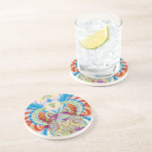 Dessous De Verre En Grès Jour heureux (Côté)