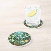 Dessous De Verre En Grès Joyeuse Fête de la Saint-Patrick Sous-verre (Côté)