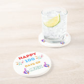 Dessous De Verre En Grès Joyeux 100 Jours de musique (Côté)