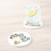Dessous De Verre En Grès Joyeux dessin de Pâques (Côté)