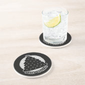 Dessous De Verre En Grès Joyeux Goth Noël (Côté)