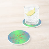 Dessous De Verre En Grès Joyeux Noël (Côté)