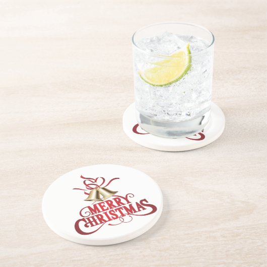 Dessous De Verre En Grès Joyeux Noël (Côté)