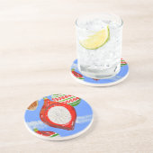 Dessous De Verre En Grès Joyeux Noël (Côté)