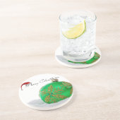 Dessous De Verre En Grès Joyeux Noël (Côté)