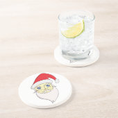 Dessous De Verre En Grès Joyeux Noël Père Noël (Côté)