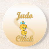 Dessous De Verre En Grès Judo Chick (Devant)