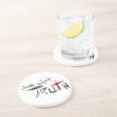 Dessous De Verre En Grès Just Spit Truth (Côté)