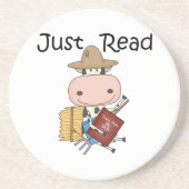 Dessous De Verre En Grès Juste lu (Devant)