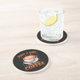 Dessous De Verre En Grès Juste Une Fille Qui Aime Le Café