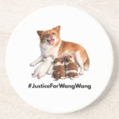 Dessous De Verre En Grès Justice for Wang Wang (Devant)