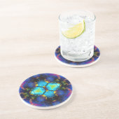 Dessous De Verre En Grès Kaleidoscope 1 (Côté)