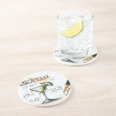 Dessous De Verre En Grès Kamikaze (Côté)