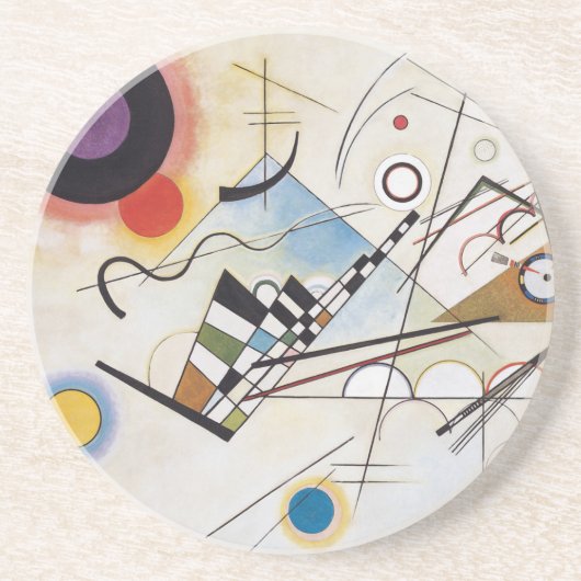 Dessous De Verre En Grès Kandinsky 1923/composition viii/pixdecines (Devant)