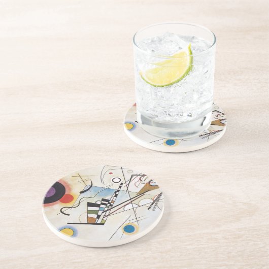 Dessous De Verre En Grès Kandinsky 1923/composition viii/pixdecines (Côté)