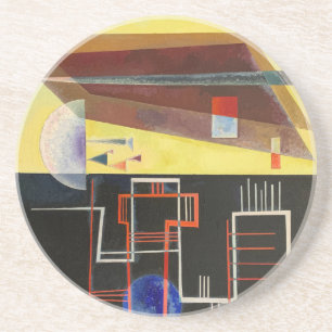 Dessous De Verre En Grès Kandinsky Inner Alliance Abstraite