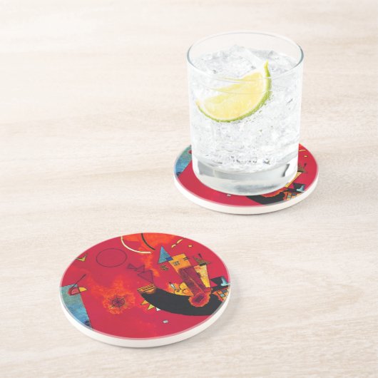 Dessous De Verre En Grès Kandinsky Mit und Gegen (Côté)