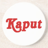 DESSOUS DE VERRE EN GRÈS KAPUT ♦ NE FONCTIONNE PAS ♦ (Devant)