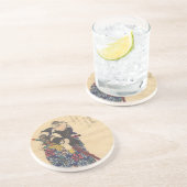 Dessous De Verre En Grès Katsuta Shinzaemon (Côté)